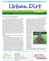 May 2019 Urban Dirt Newsletter Cover